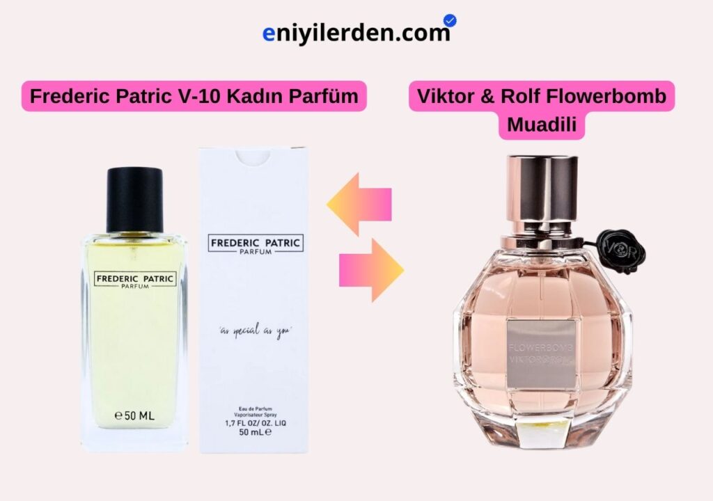Frederic Patric V-10 Kadın Parfüm - Viktor & Rolf Flowerbomb Muadili