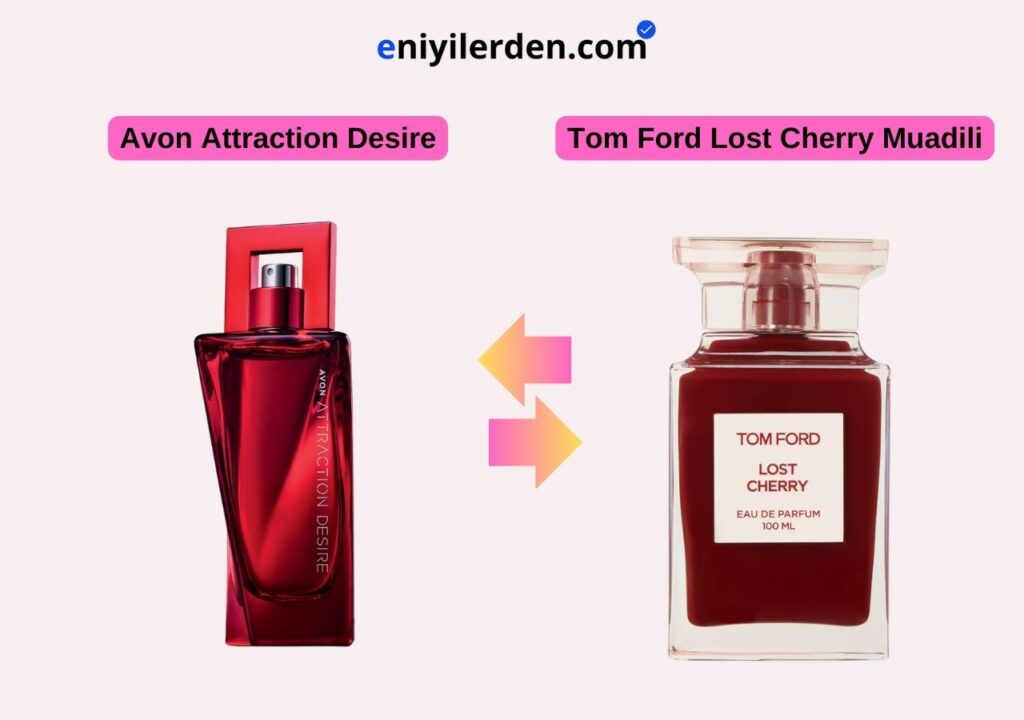 Avon Attraction Desire - Tom Ford Lost Cherry Muadili