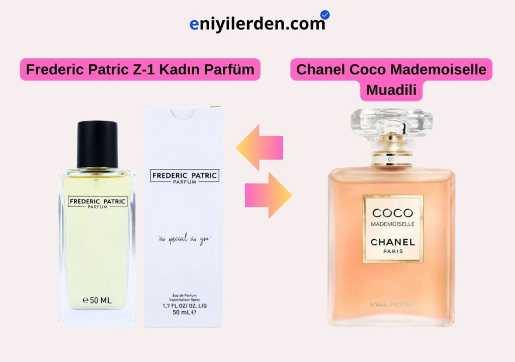 Frederic Patric Z-1 Kadın Parfüm - Chanel Coco Mademoiselle Muadili