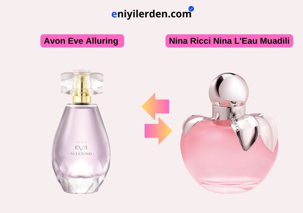 Avon Eve Alluring - Nina Ricci Nina L'Eau Muadili