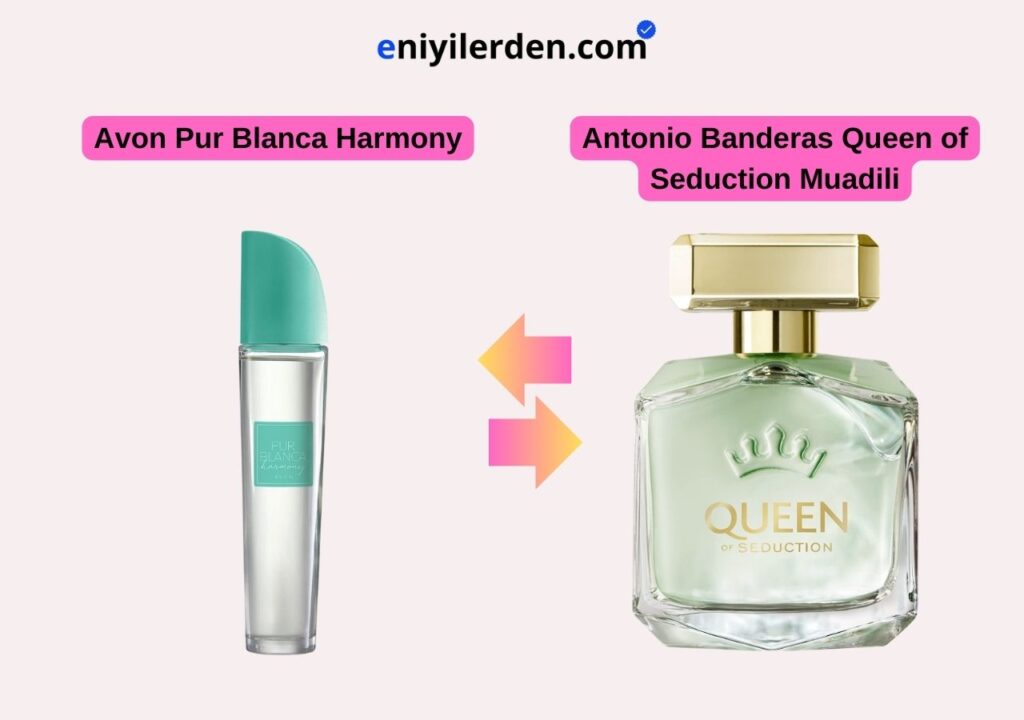 Avon Pur Blanca Harmony - Antonio Banderas Queen of Seduction Muadili