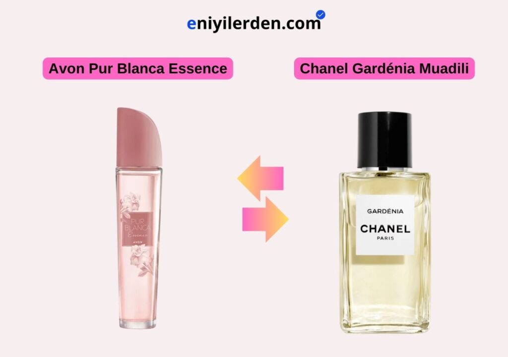 Avon Pur Blanca Essence - Chanel Gardénia Muadili
