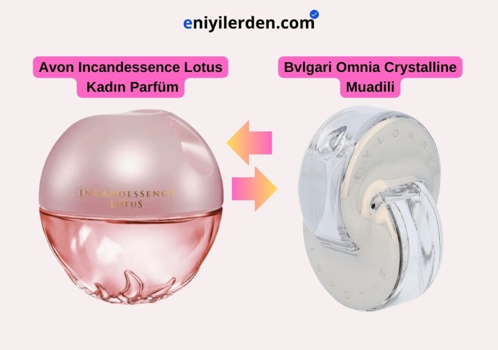 Avon Incandessence Lotus - Bvlgari Omnia Crystalline Muadili