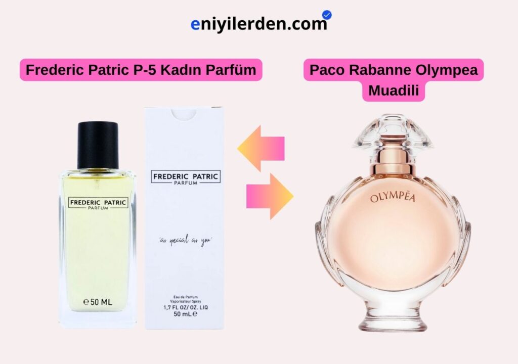 Frederic Patric P-5 Kadın Parfüm - Paco Rabanne Olympea Muadili