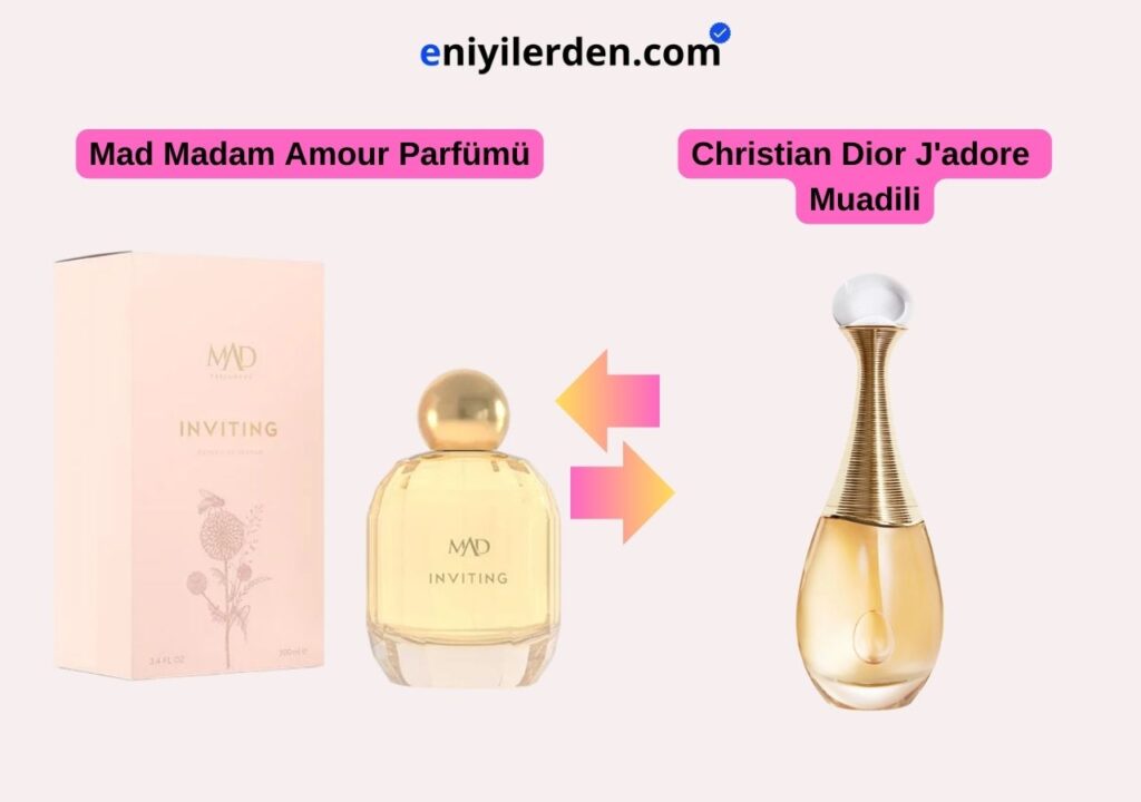 Mad Madam Amour - Christian Dior J'adore Muadili