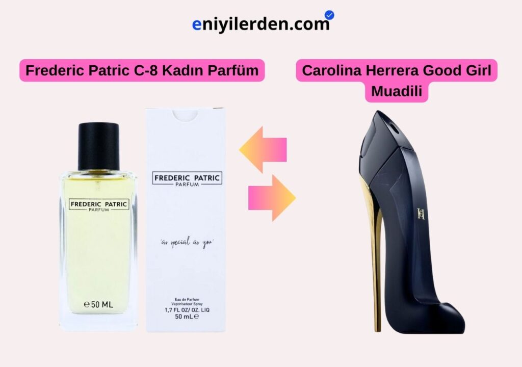 Frederic Patric C-8 Kadın Parfüm - Carolina Herrera Good Girl Muadili