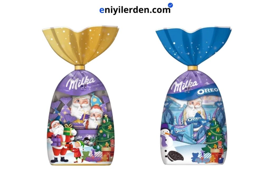 Tatlı Anlar için: Milka Oreolu ve Kakaolu Yılbaşı Çikolatası