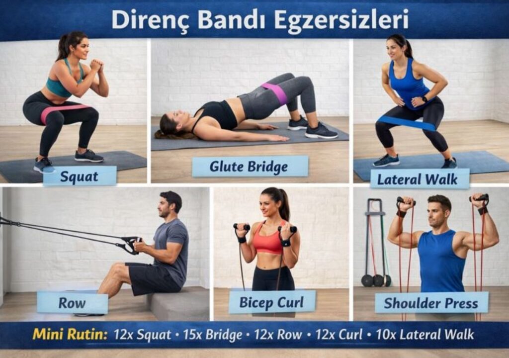 Direnç Bandı Egzersizleri
