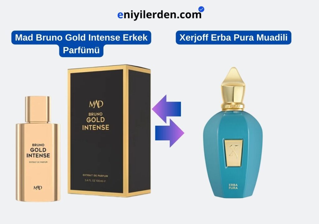 Mad Bruno Gold Intense - Xerjoff Erba Pura Muadili