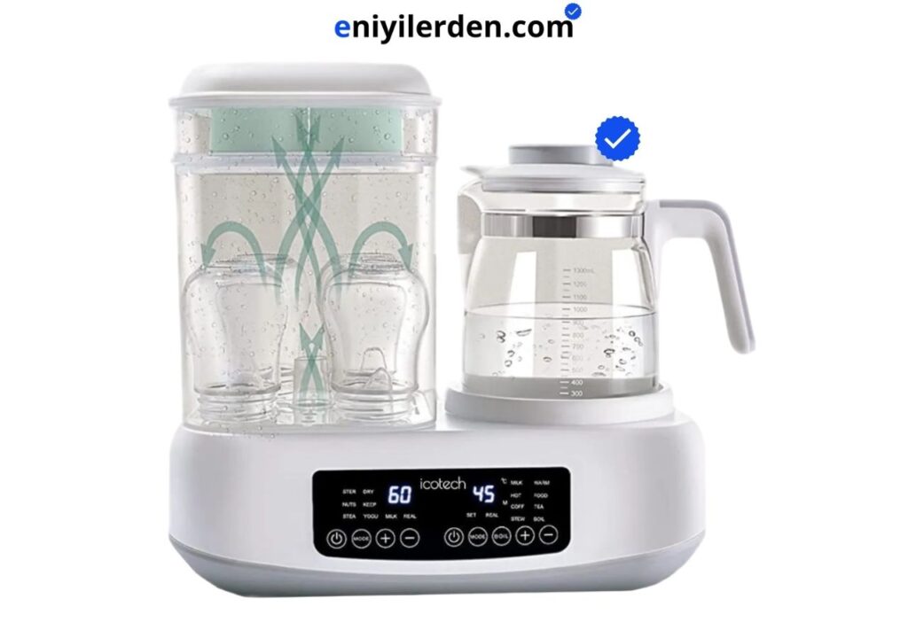 İcotech BD90 Buharlı Biberon Sterilizatörü