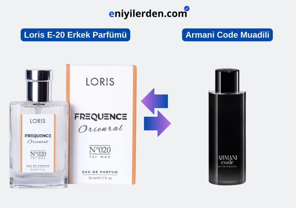 Loris E-20 Erkek Parfümü - Armani Code Muadili