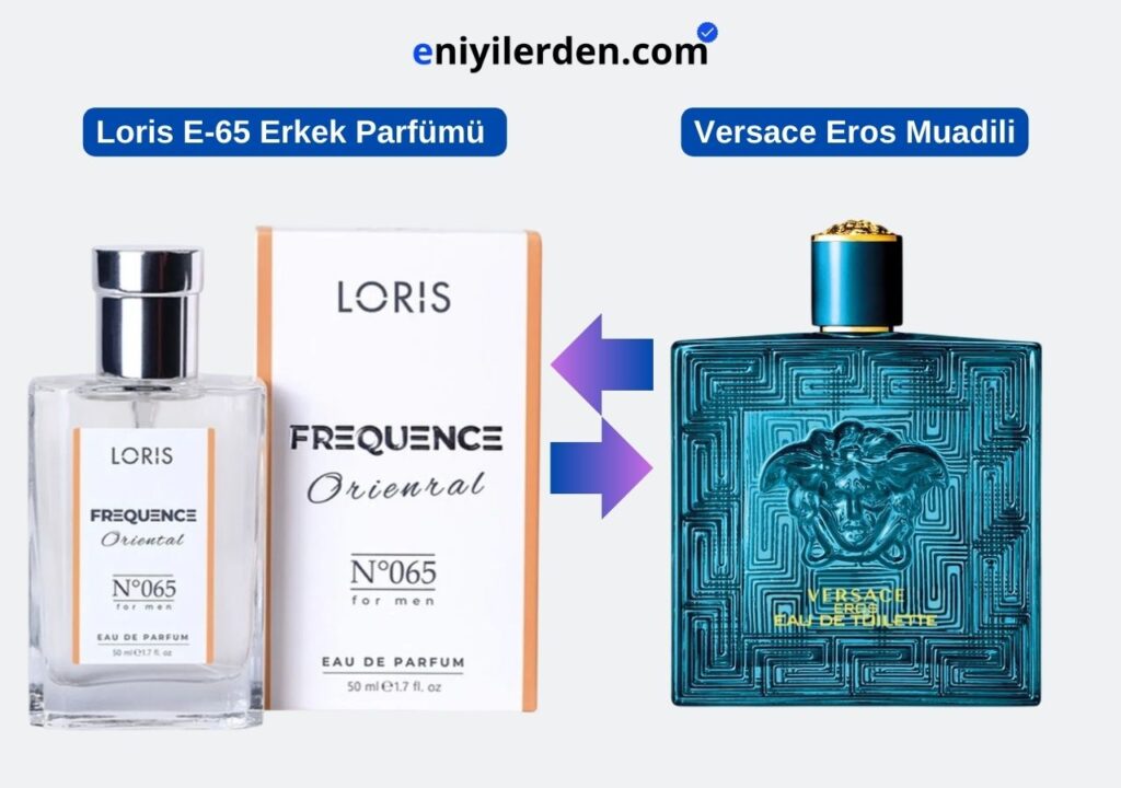 Loris E-065 Erkek Parfümü - Versace Eros Muadili