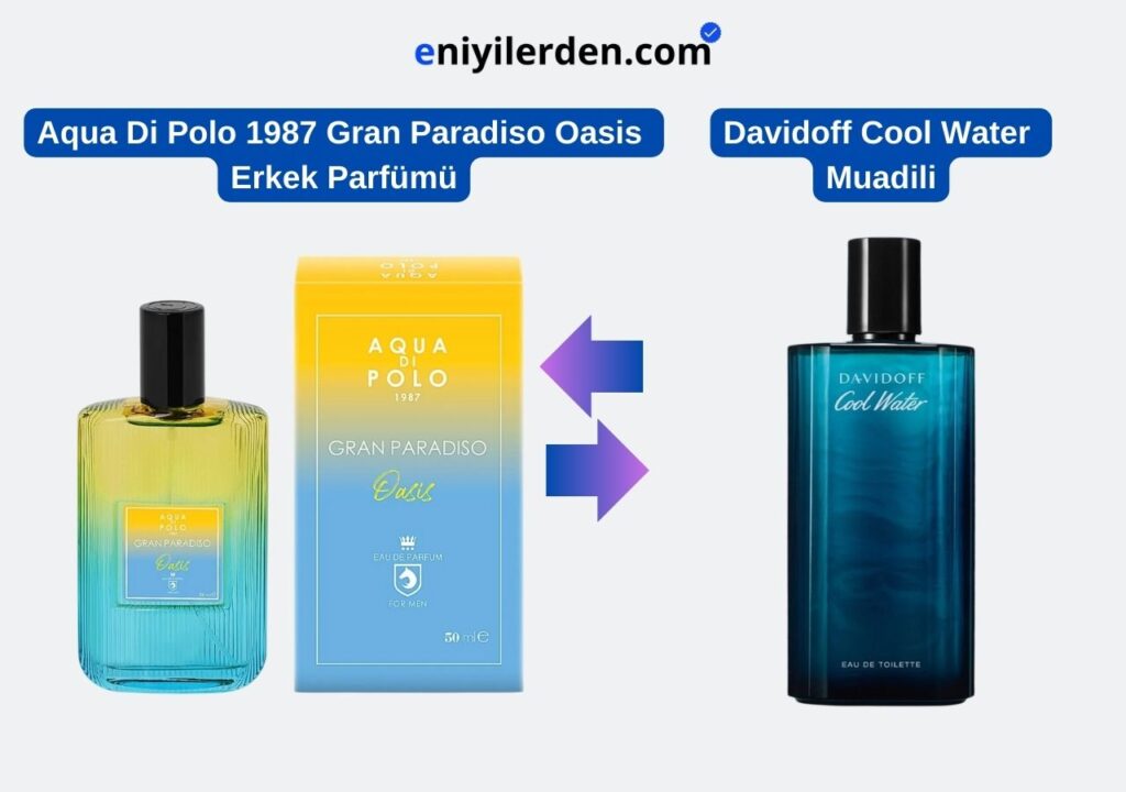 Aqua Di Polo 1987 Gran Paradiso Oasis Erkek Parfümü - Davidoff Cool Water Muadili