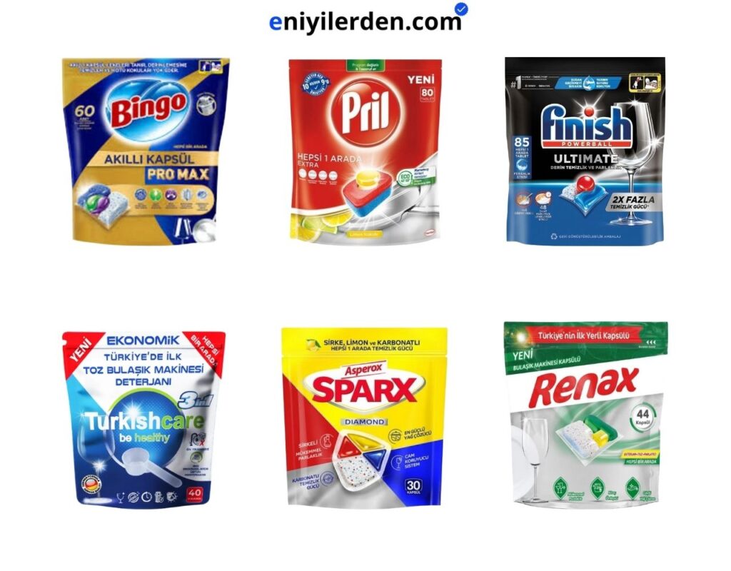 En İyi Bulaşık Makinesi Tabletleri