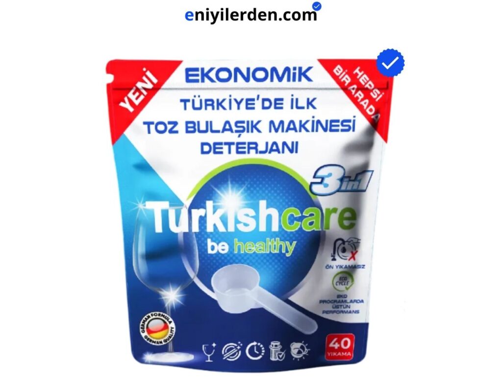 TurkishCare Bulaşık Deterjanı Tableti
