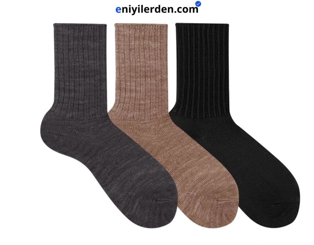 Ozzy Socks 6'lı Kışlık Yünlü Uyku Çorabı