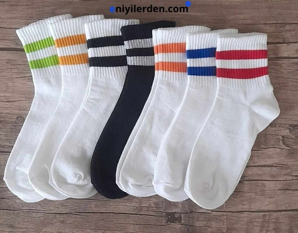 Sockshion 7'li Beyaz Çorap Paketi