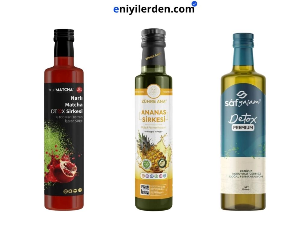 En İyi Detoks Suyu & Sirkesi Tavsiyeleri
