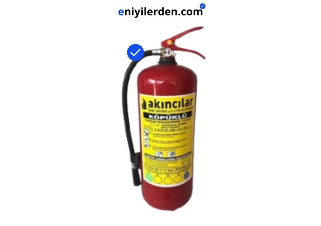 Akıncılar 6 KG Köpüklü Yangın Söndürme Tüpü