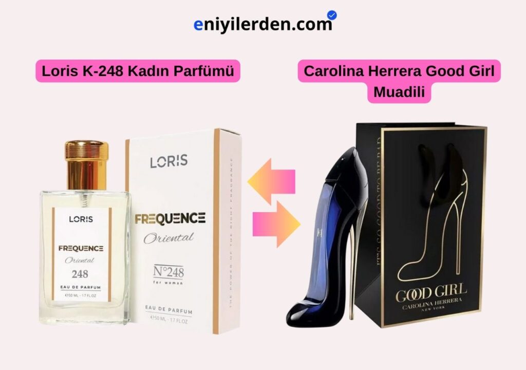Loris K-248 Kadın Parfümü - Carolina Herrera Good Girl Muadili