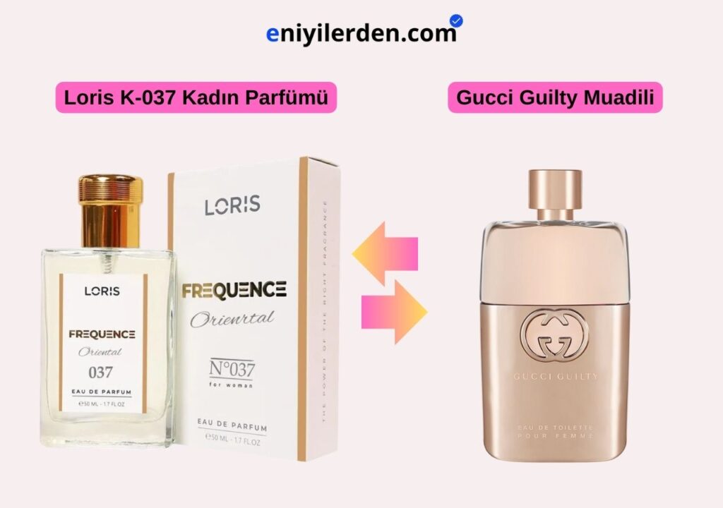 Loris K-037 Kadın Parfümü - Gucci Guilty Muadili
