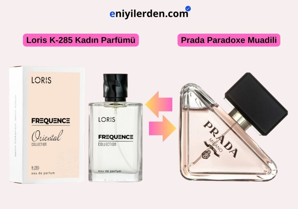 Loris K-285 Kadın Parfümü - Prada Paradoxe Muadili