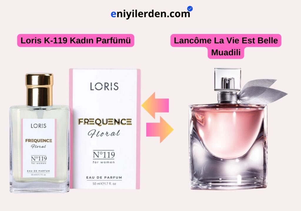 Loris K-119 Kadın Parfümü - Lancôme La Vie Est Belle Muadili