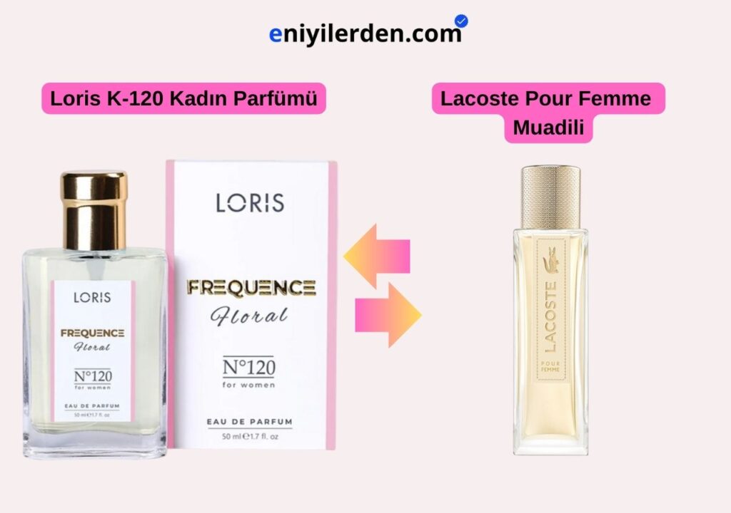 Loris K-120 Kadın Parfümü - Lacoste Pour Femme Muadili