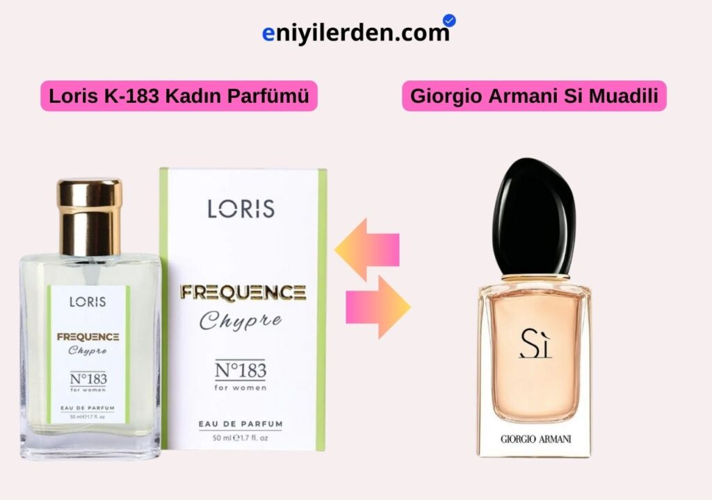 Loris K-183 Kadın Parfümü - Giorgio Armani Si Muadili