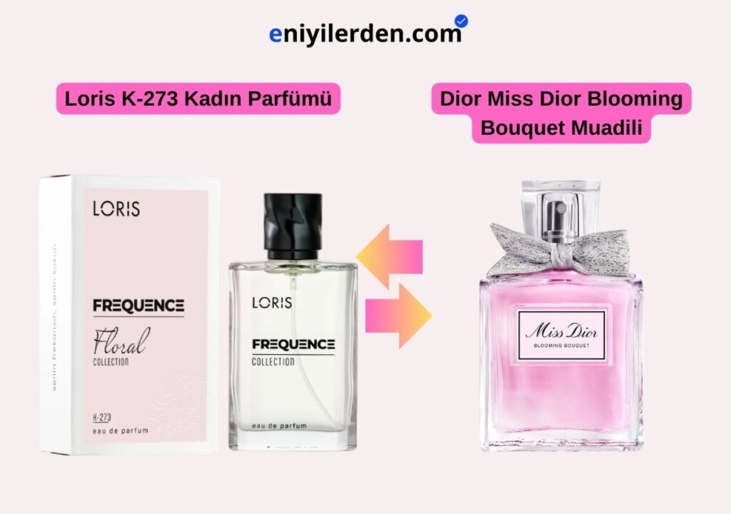 Loris K-273 Kadın Parfümü – Dior Miss Dior Blooming Bouquet Muadili