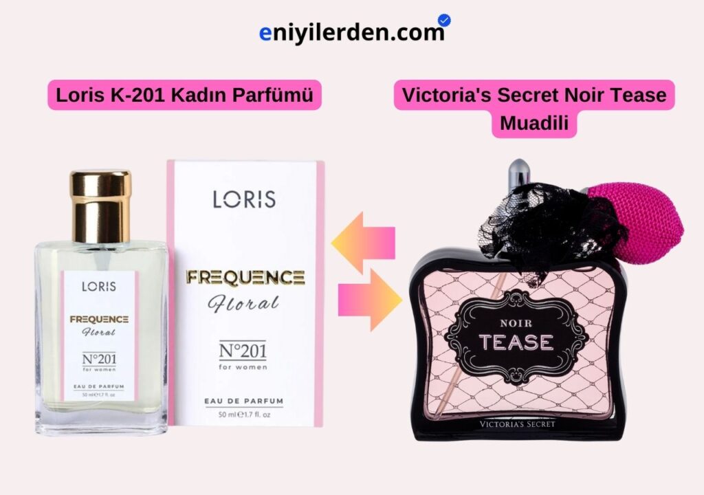 Loris K-201 Kadın Parfümü - Victoria's Secret Noir Tease Muadili