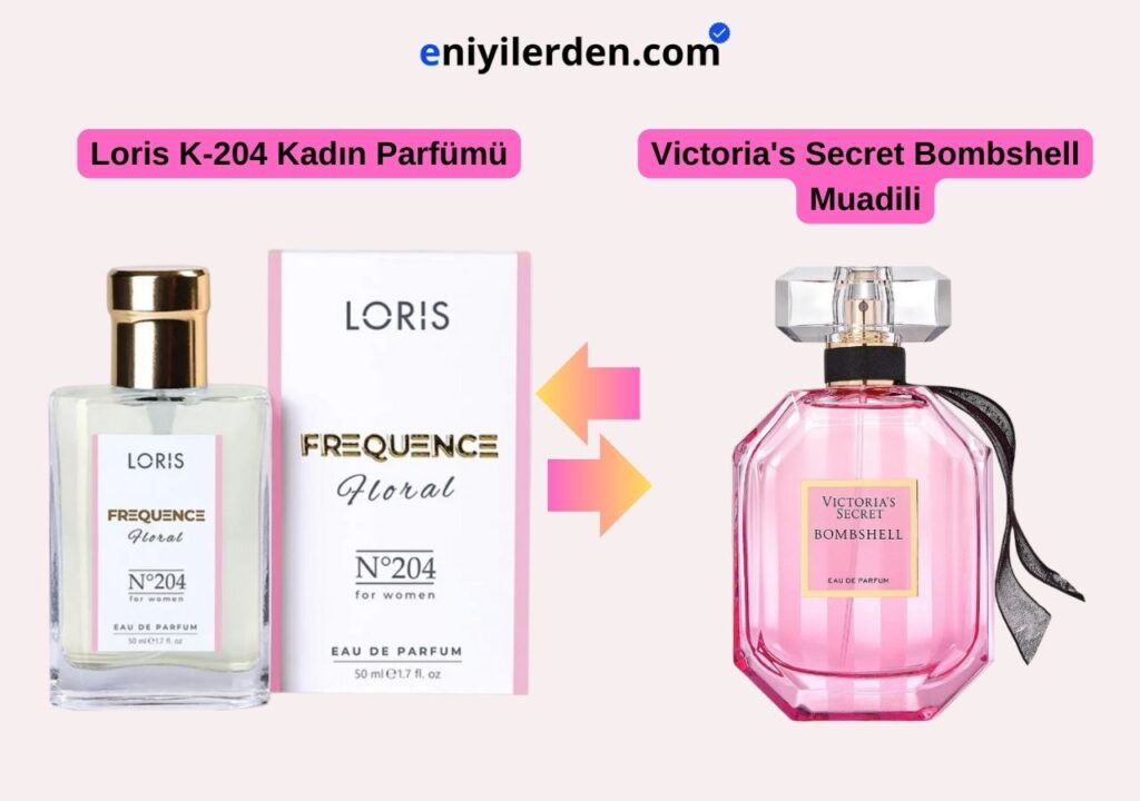Loris K-204 Kadın Parfümü - Victoria's Secret Bombshell Muadili