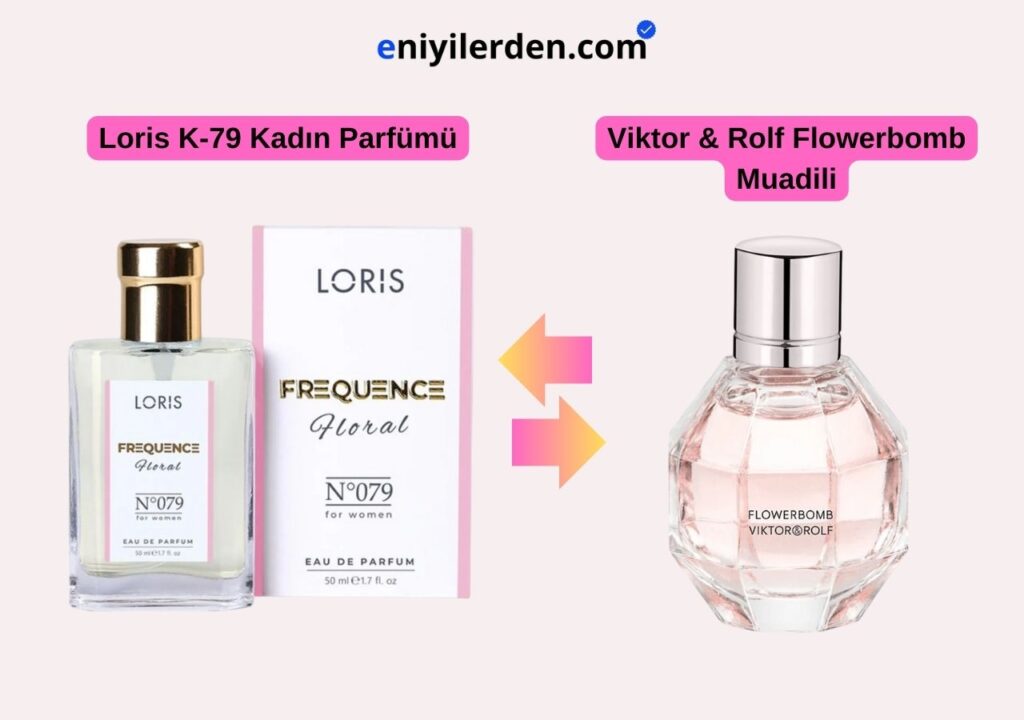 Loris K-79 Kadın Parfümü - Viktor & Rolf Flowerbomb Muadili