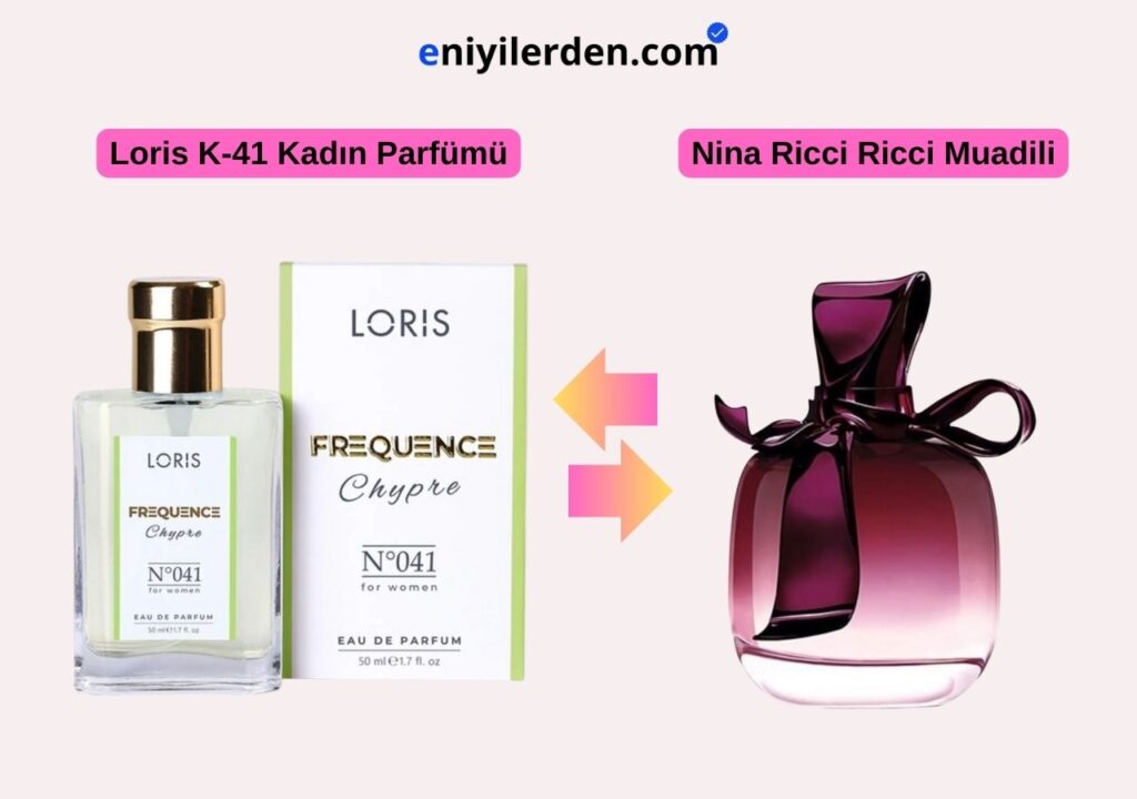 Loris K-41 Kadın Parfümü - Nina Ricci Ricci Muadili