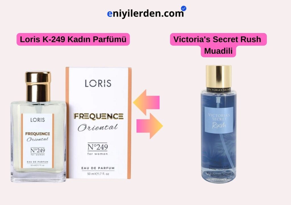 Loris K-249 Kadın Parfümü - Victoria's Secret Rush Muadili