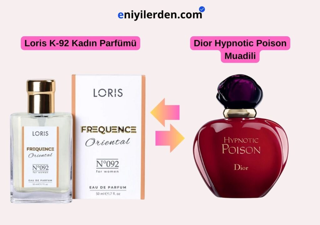 Loris K-92 Kadın Parfümü - Dior Hypnotic Poison Muadili