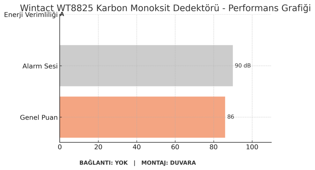Wintact WT8825 Karbon Monoksit Dedektörü