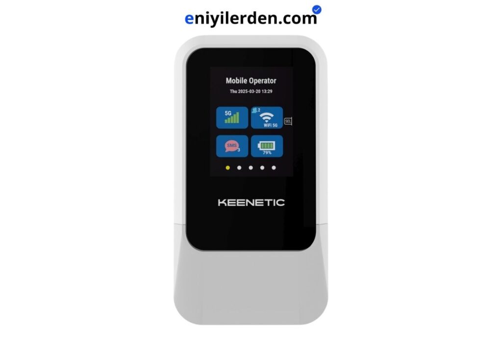 Keenetic Roamer 5G Wi-Fi 6 Taşınabilir Hotspot