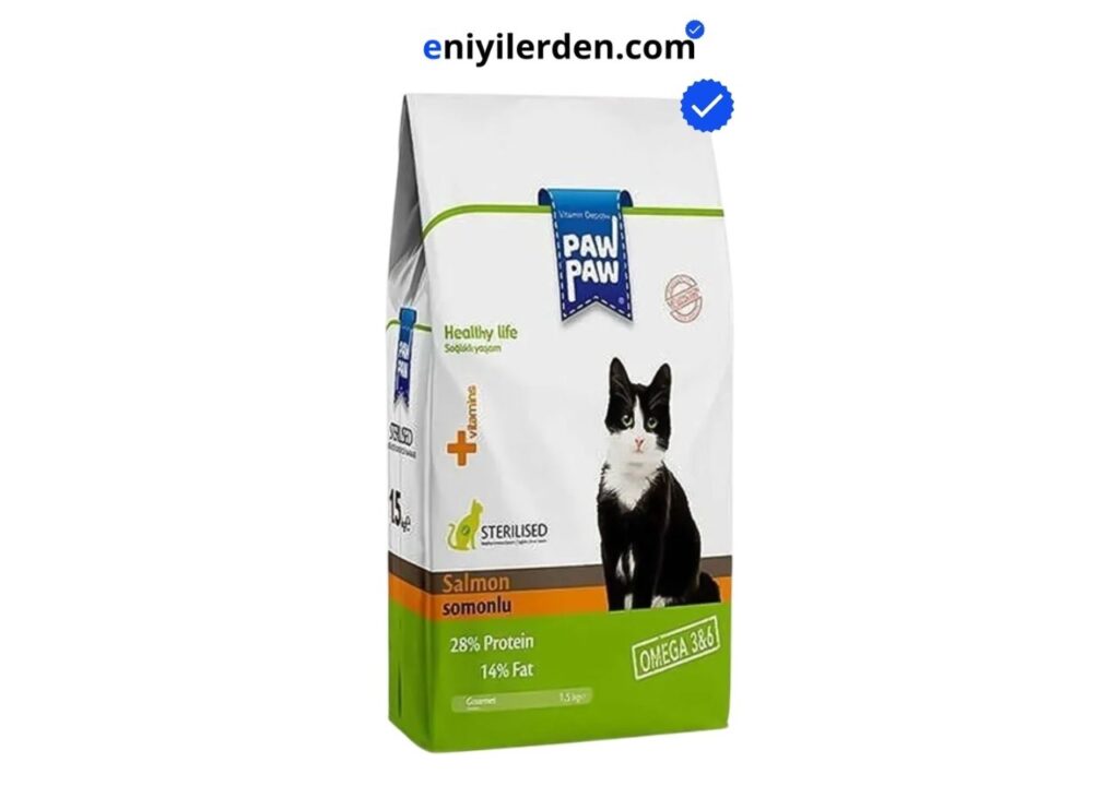 Paw Paw Kısırlaştırılmış Kedi Maması