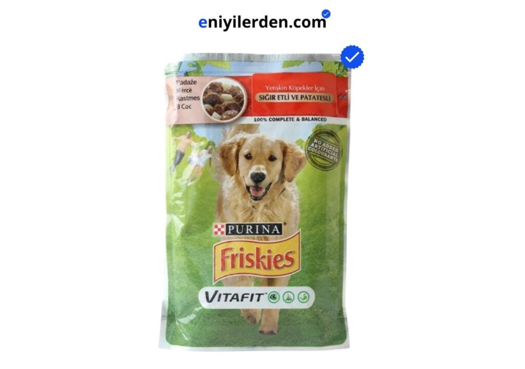 Purina Friskies Sığır Etli ve Patatesli Yetişkin Köpek Maması