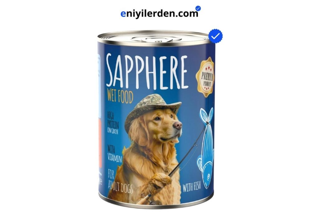 Sapphere Karışık Kırmızı Etli, Kümes Hayvanlı ve Balıklı Yetişkin Köpek Maması