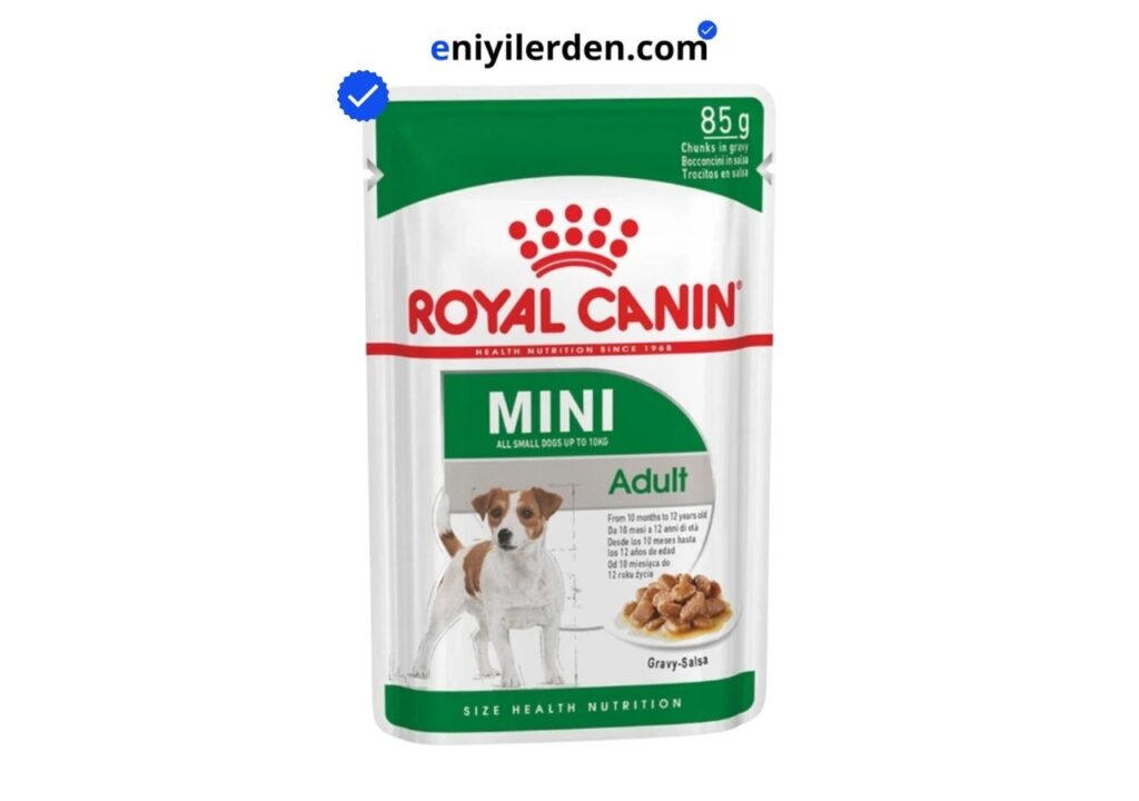 Royal Canin Mini Adult Soslu Konserve Küçük Irk Yetişkin Köpek Yaş Maması