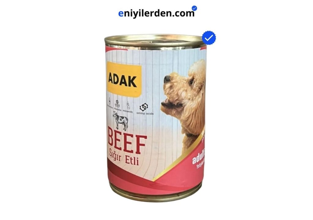 Adak Sığır Etli Yetişkin Köpek Konservesi