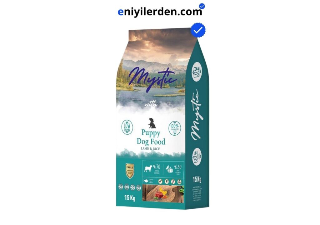 Mystic Puppy Az Tahıllı Kuzu Etli Yavru Köpek Maması