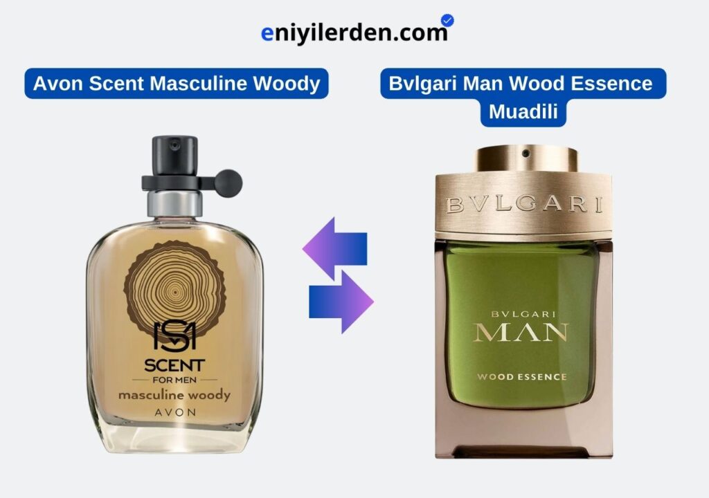 Avon Scent Masculine Woody – Bvlgari Man Wood Essence Muadili