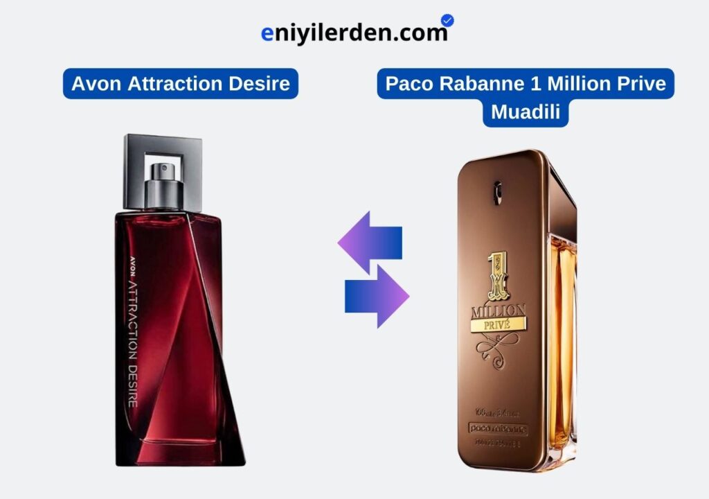 Avon Attraction Desire Erkek Parfüm – Paco Rabanne 1 Million Prive Muadili