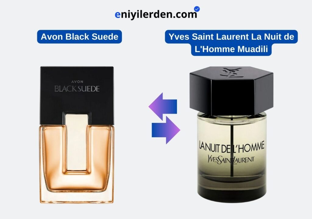 Avon Black Suede – Yves Saint Laurent La Nuit de L'Homme Muadili