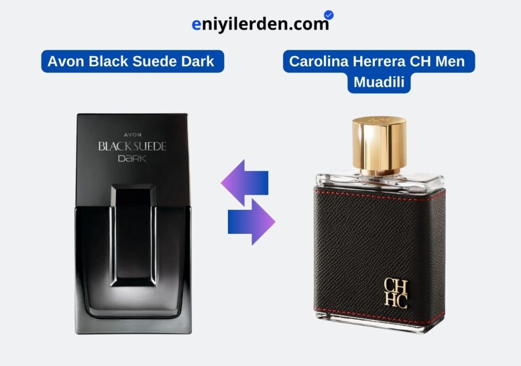 Avon Black Suede Dark – Carolina Herrera CH Men Muadili