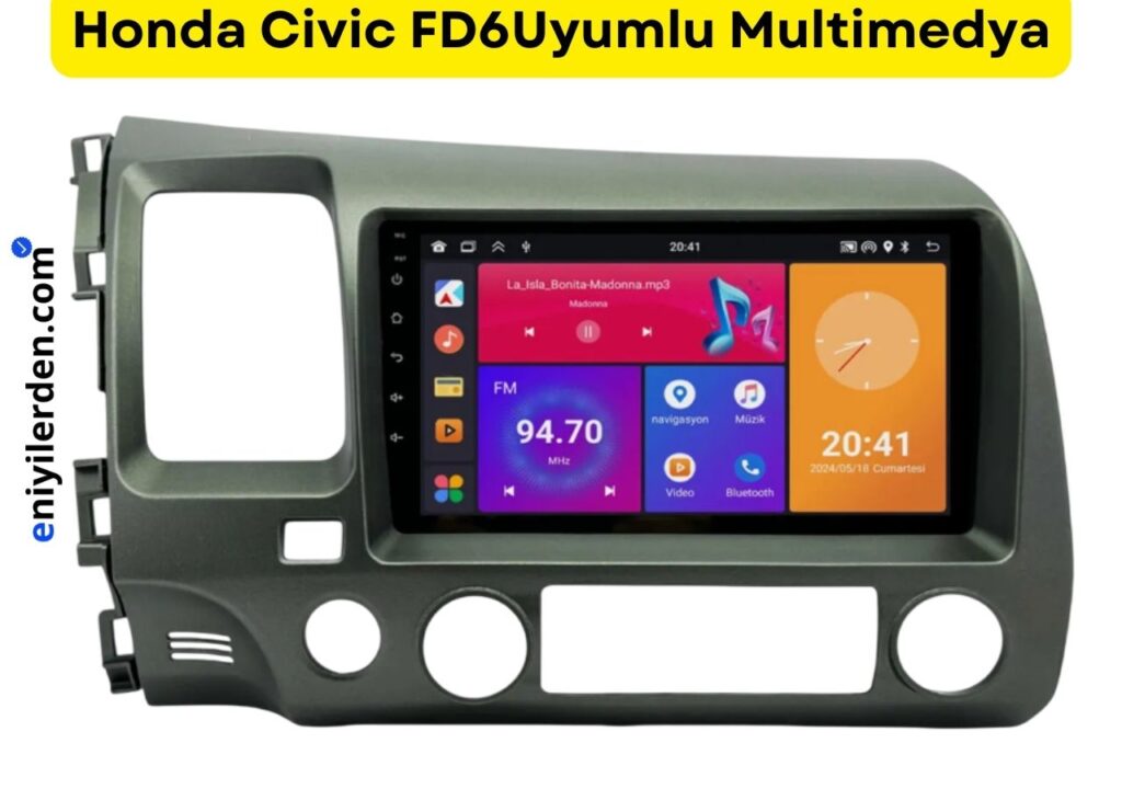 Honda Civic FD6 Uyumlu Multimedya – CARVOCAL