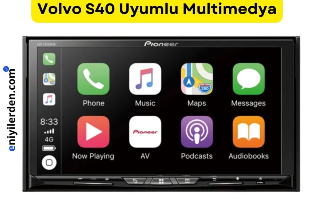 Volvo S40 İçin Tavsiye Edilen Multimedya – Pioneer AVH-Z9200DAB